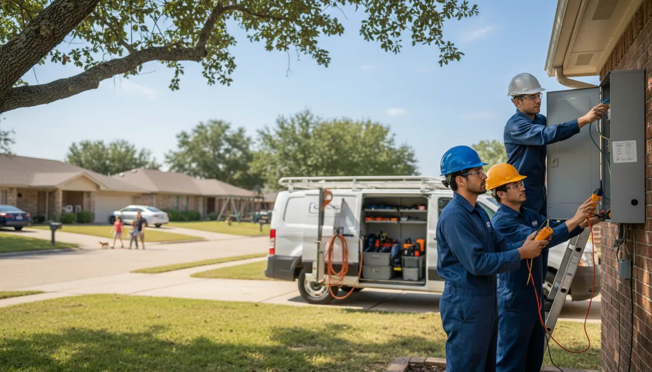 Certified electrician providing emergency electrical services in North Middletown, KY